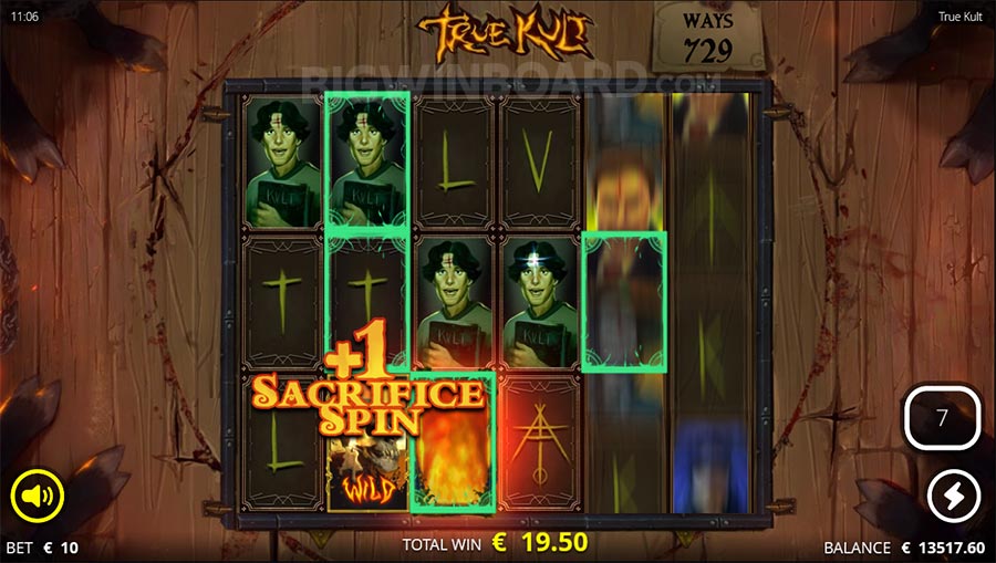 True Kult slot