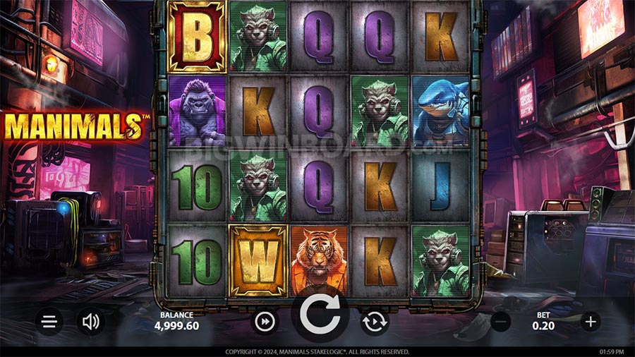 Manimals slot