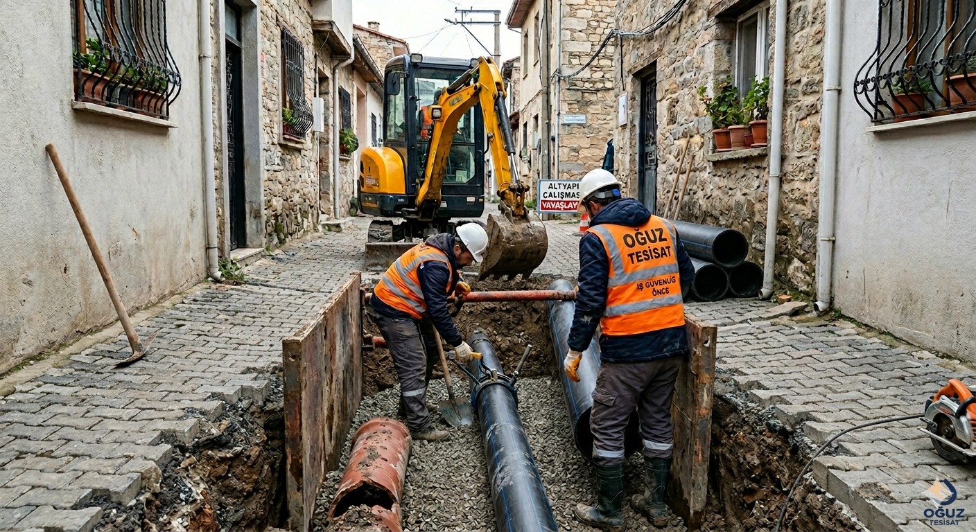 ALTYAPI KANALİZASYON YENİLEME HİZMETI