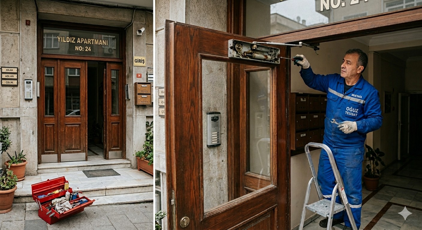 Kapı hidrolik tamir ve değişim